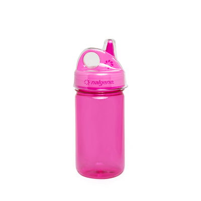 Nalgene Grip-n-Gulp Sustain rožnata steklenica za vodo 0,35 l, otroška