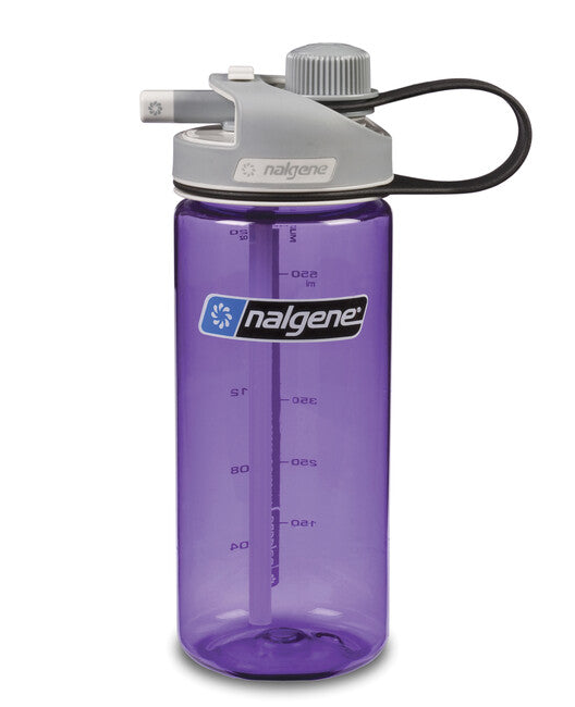 Nalgene Multi Drink Sustain Water Bottle 0.6L, Purple