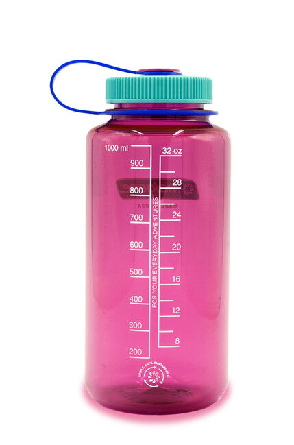 Nalgene WM Sustain Water Bottle 1 L Electric Magenta