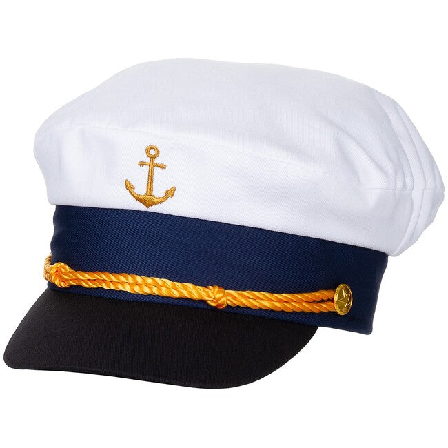 MFH Mornarsko kapa, anchor gold embroidered
