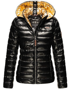 Navahoo Aurelianaa women's winter hooded jacket, black