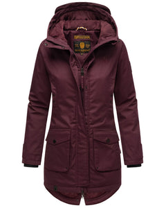 Navahoo BRINJAA ženska softshell prehodna jakna, Wine
