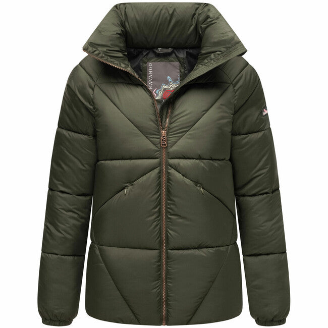 Navahoo Women's Short Winter Jacket Schokolinaa