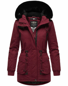 Navahoo Olessaa women's winter jacket, Bordeaux