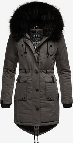 Navahoo Luluna Princess women's winter hooded jacket, Dark grey