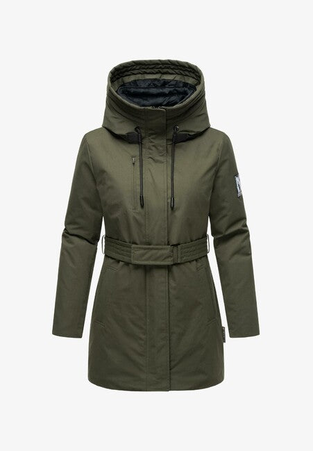 Navahoo Women's Winter Parka Eishauch, Dark Olive