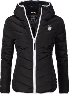 Navahoo ELVA women's winter hooded jacket, black