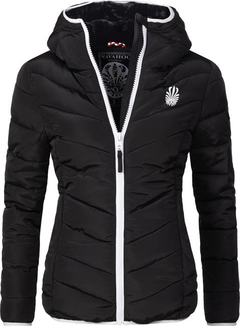 Navahoo ELVA women's winter hooded jacket, black