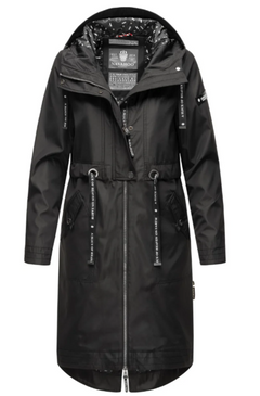 Navahoo JOSINAA women's transitional jacket with hood, black