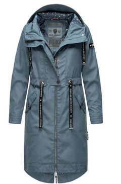 Navahoo JOSINAA women's transitional jacket with hood, blue