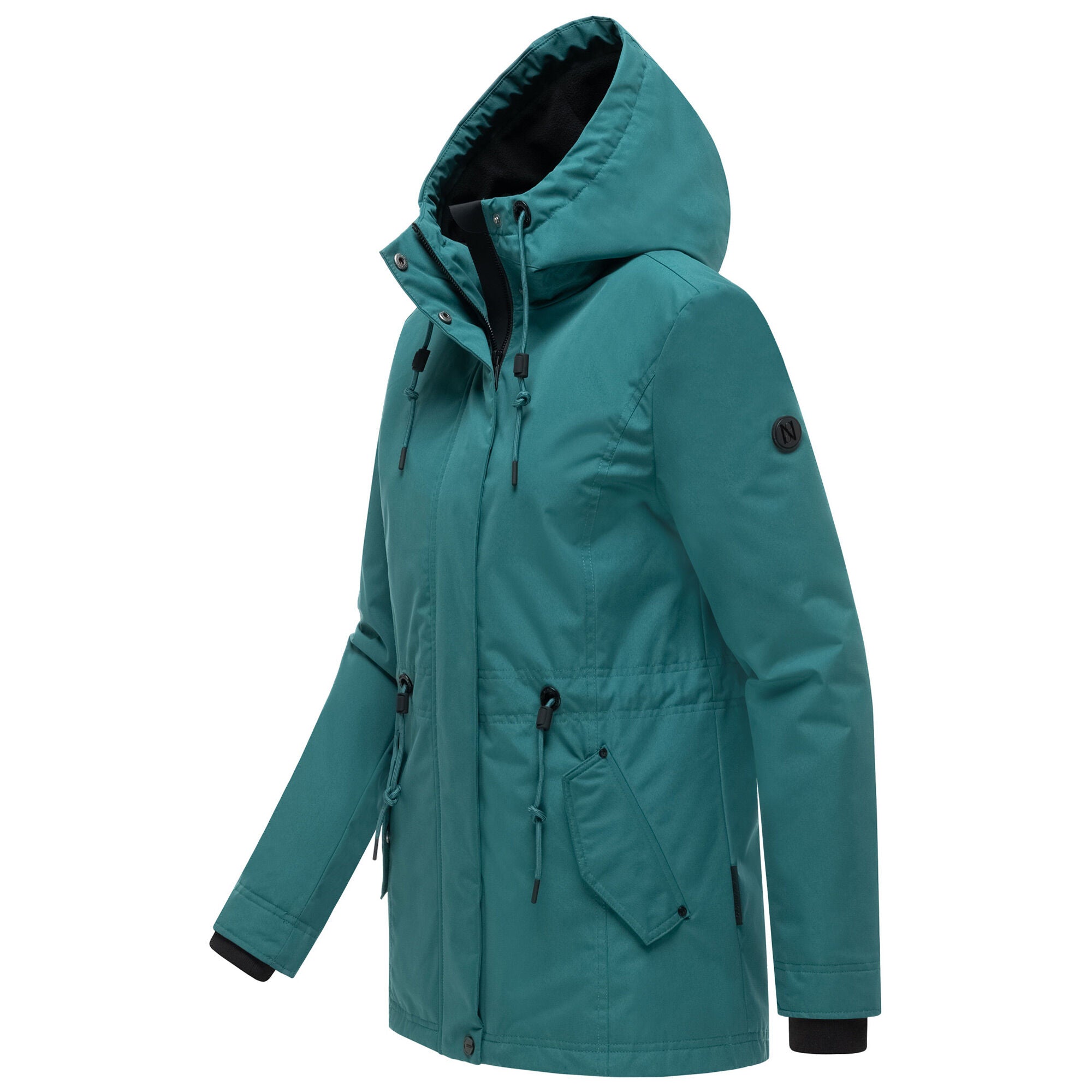 Navahoo Nibellaa 14 dámska prešívaná bunda, ocean green