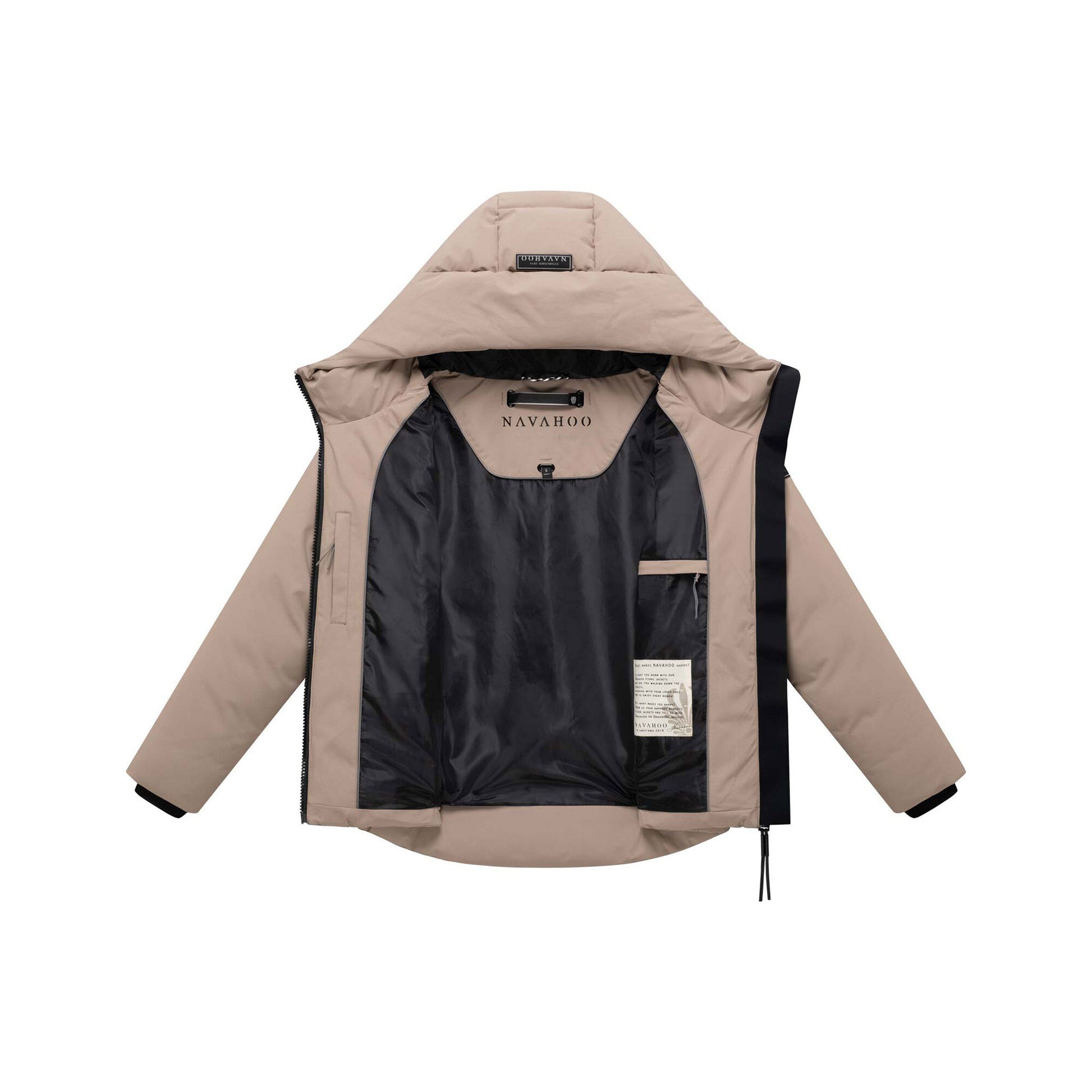 Navahoo Stepptänzchen XIV dámska outdoorová bunda, taupe grey
