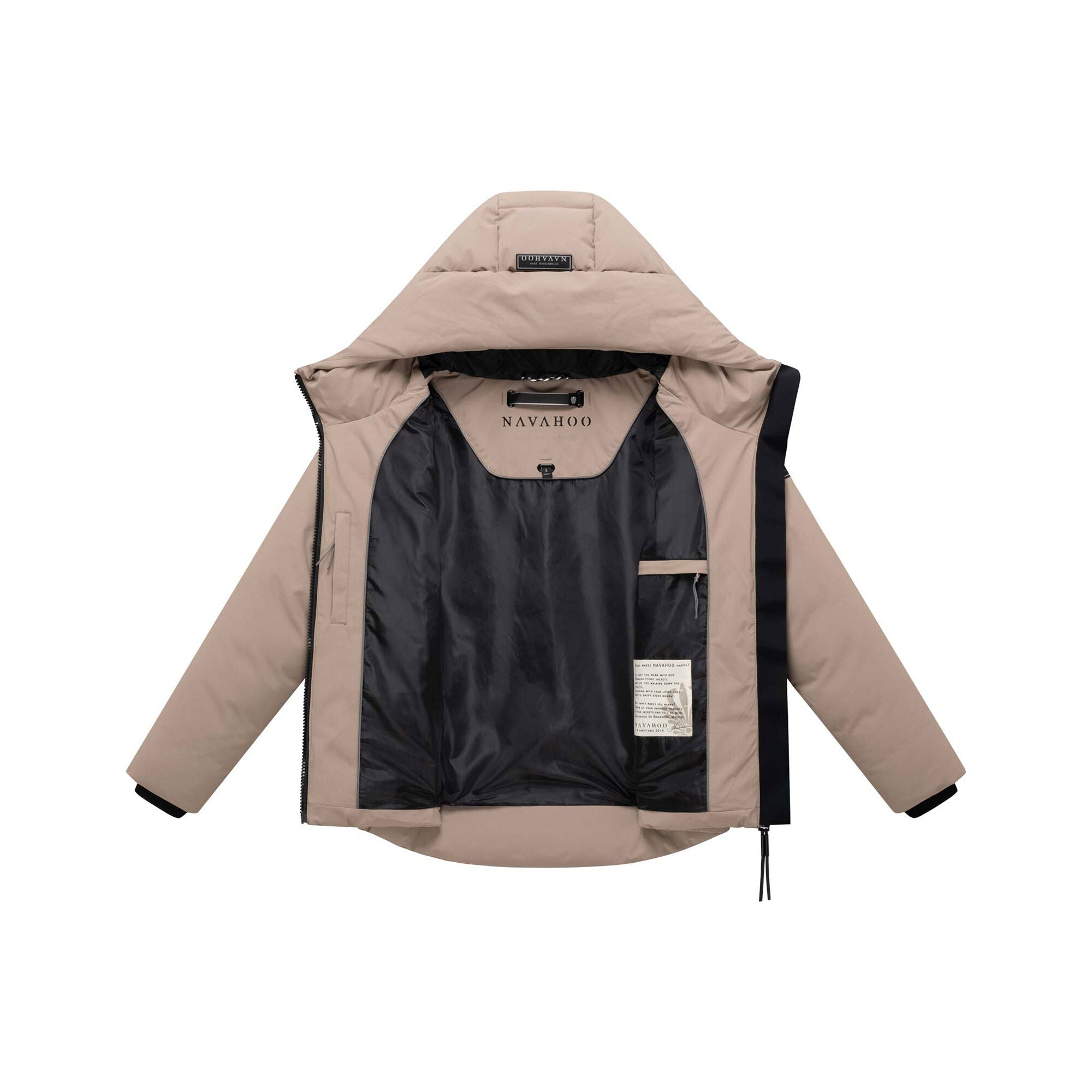 Navahoo Stepptänzchen XIV dámska outdoorová bunda, taupe grey