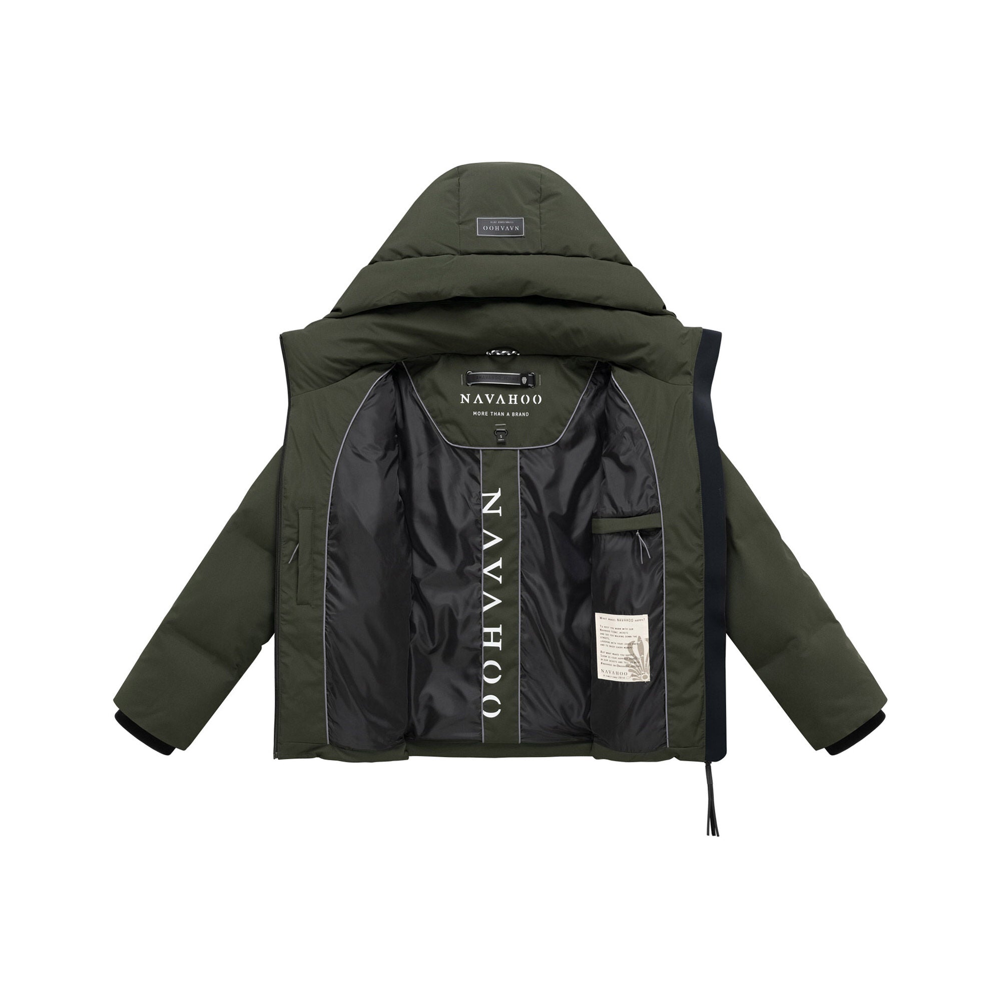 Navahoo Wolkentanz XIV dámska outdoorová bunda, dark olive
