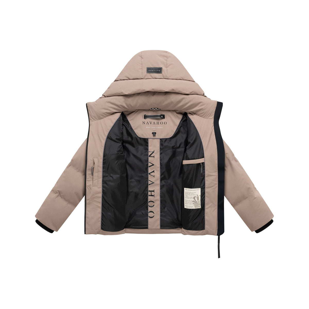 Navahoo Wolkentanz XIV dámska outdoorová bunda, taupe grey