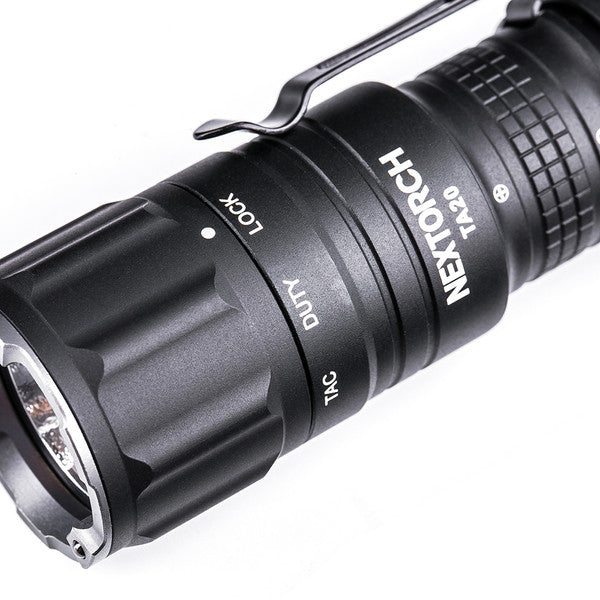 NEX TA20 Tactical LED Flashlight, 1000 lm