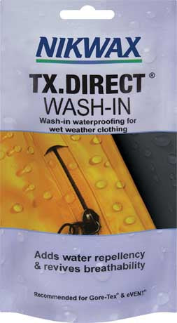 Nikwax TX.Direct Wash-In čistilni proizvod za nepropustno oblačilo vrečka 100ml