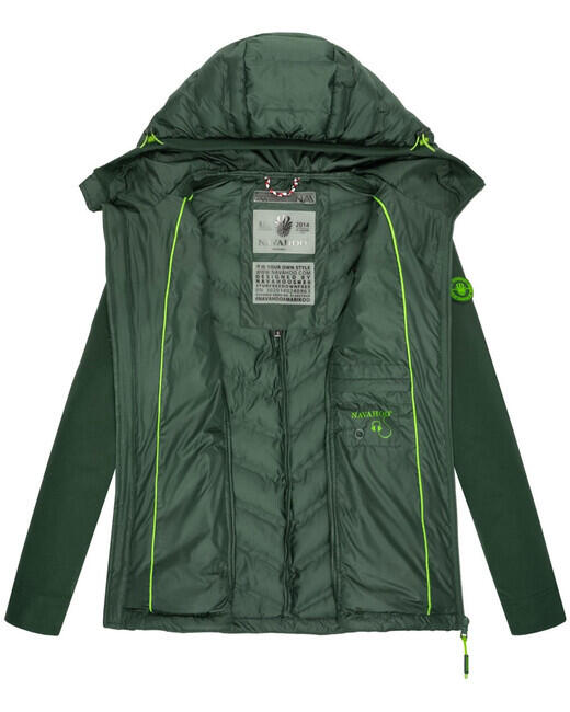 Navahoo NIMM MICH MIT women's outdoor jacket, dark green