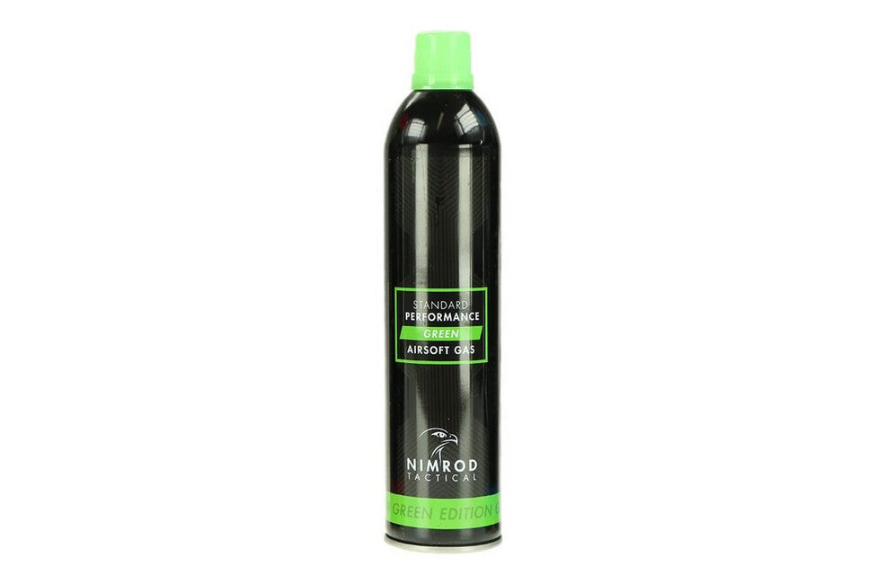Nimrod Standard Performance Green Gas pogonski plin za airsoft 500 ml, zelen