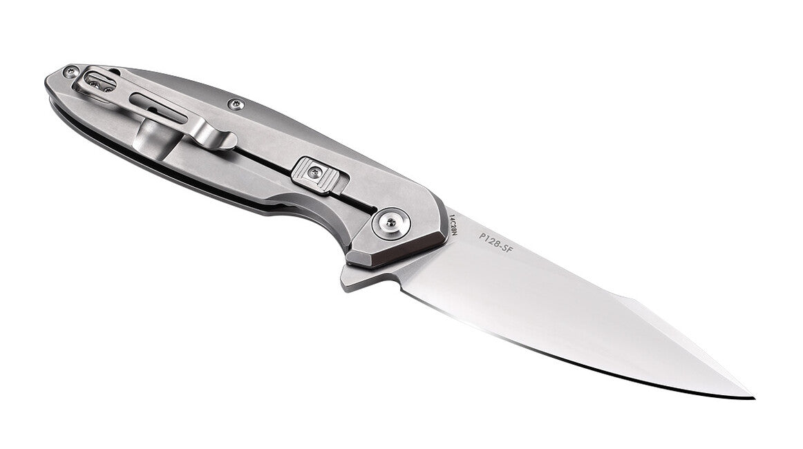 Ruike P128-SF nož, srebrn