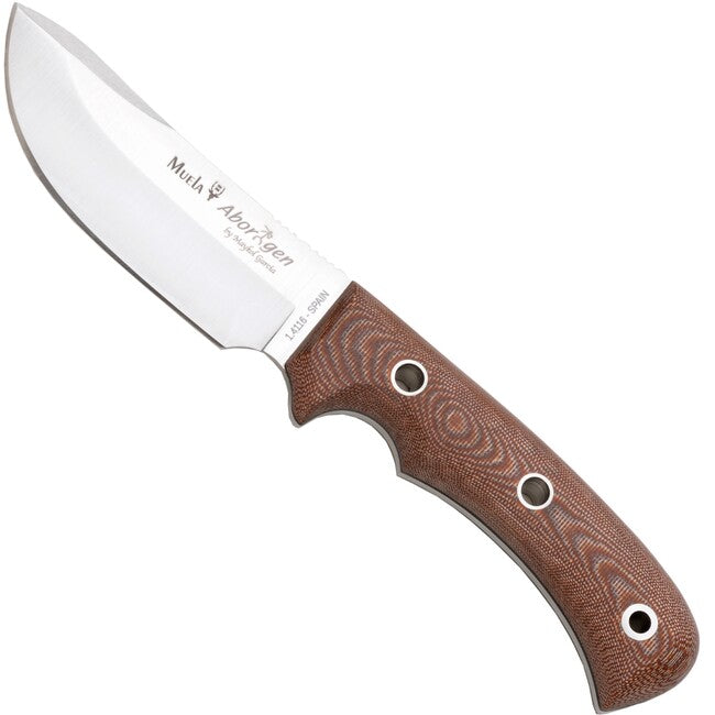 MUELA Aborigen-12C nož s fiksnim rezilom 12 cm, usnjeno