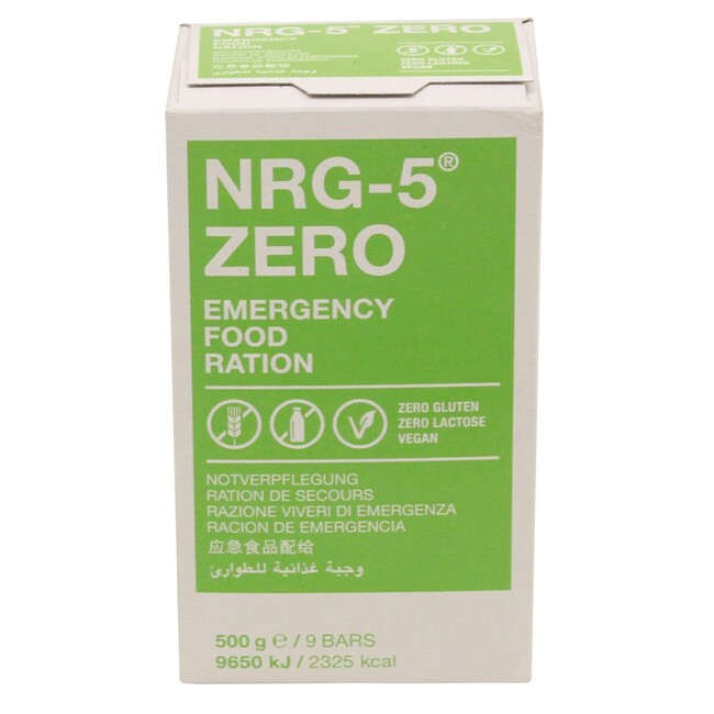 NRG-5 Zero nujni zaskrbni paket, 500g