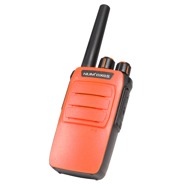 NUM´AXES TLK1054 Walkie Talkie vysielačka model, červená