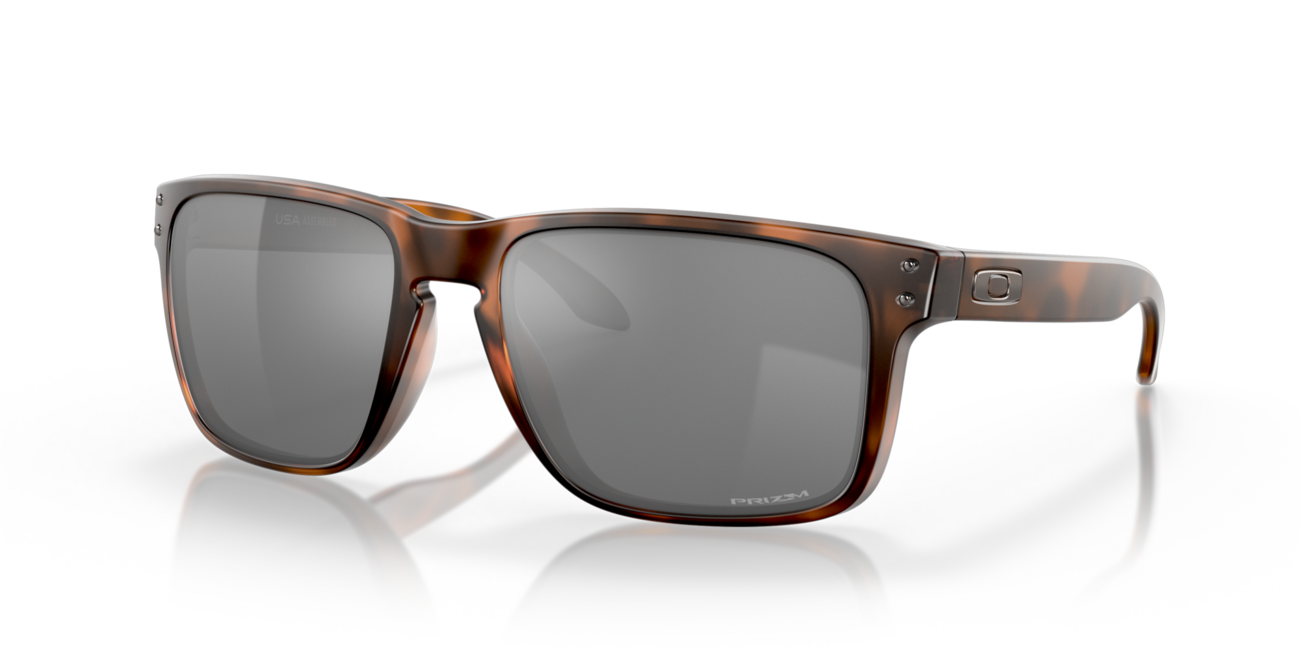 Oakley HOLBROOK XL sončna očala s okvirjem Matte Brown Tortoise in steklom Prizm Black, 59