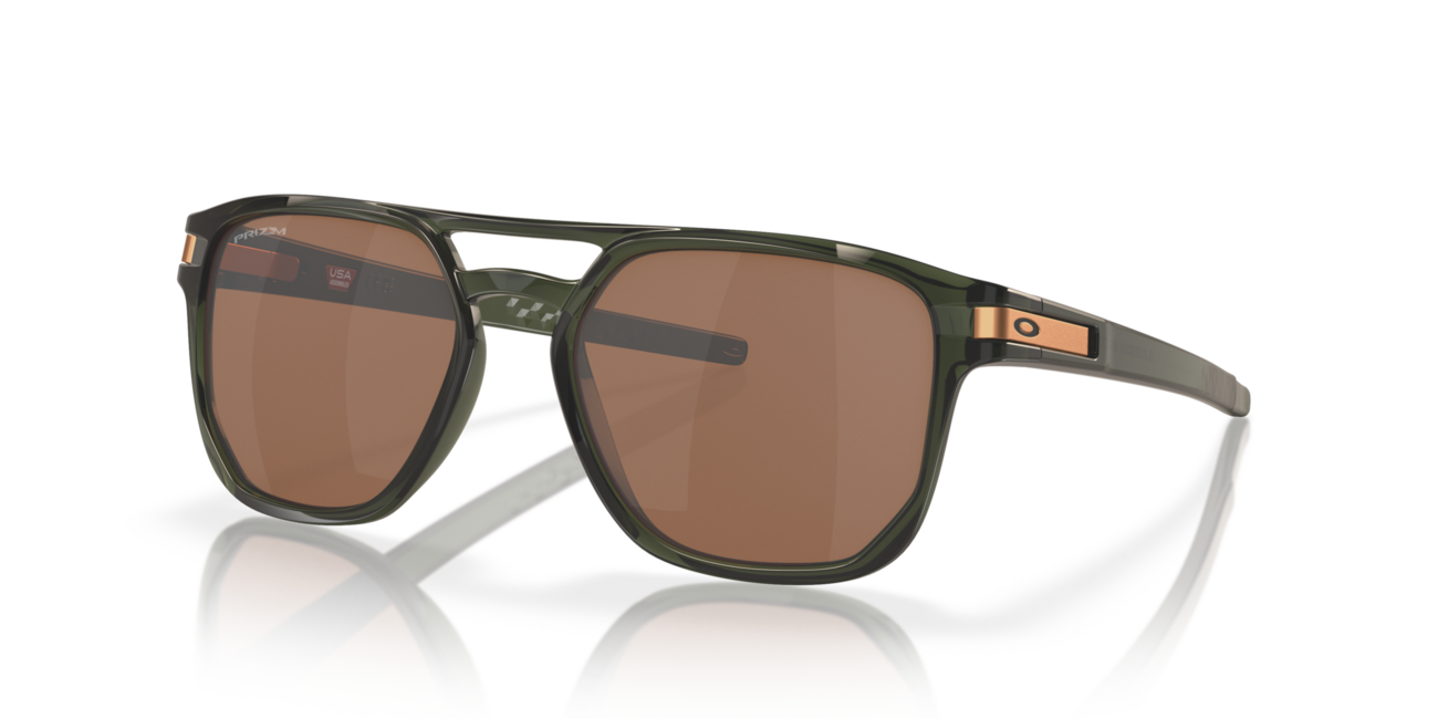 Oakley LATCH BETA sončna očala s okvirjem Olive Ink in kristalno očitkom Prizm Tungsten 54