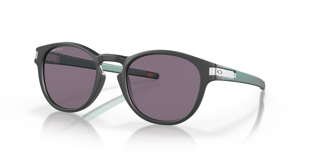 Oakley LATCH sončna očala s steklom Matte Carbon in leči Prizm Grey, 53