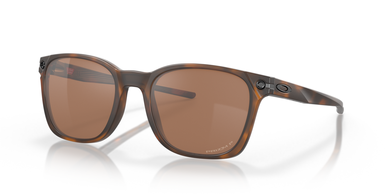 Oakley OJECTOR sončna očala s okvirjem Matte Brown Tortoise in steklenci Prizm Tungsten Polarized, 55
