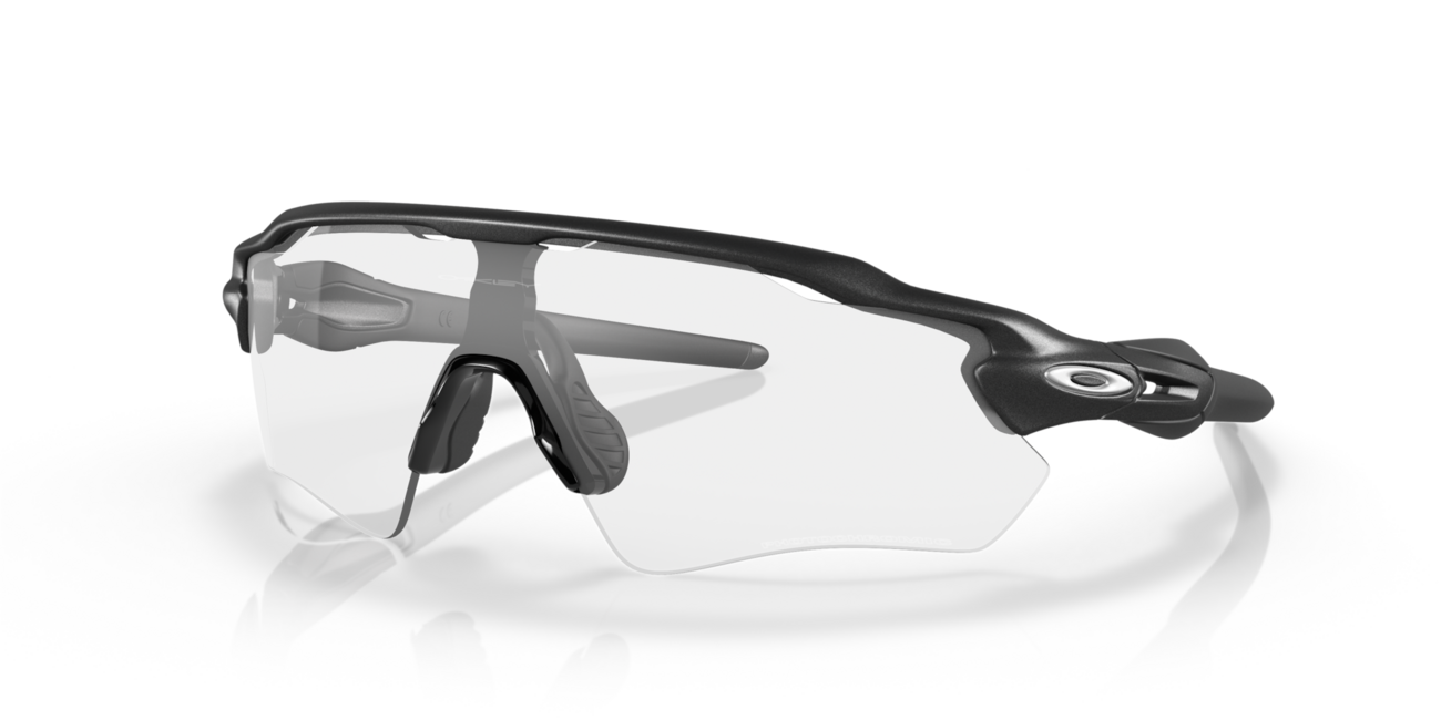 Oakley RADAR EV PATH fotokromatska očala s stekli Clear 50% Black Irid Photo in okvirjem Steel