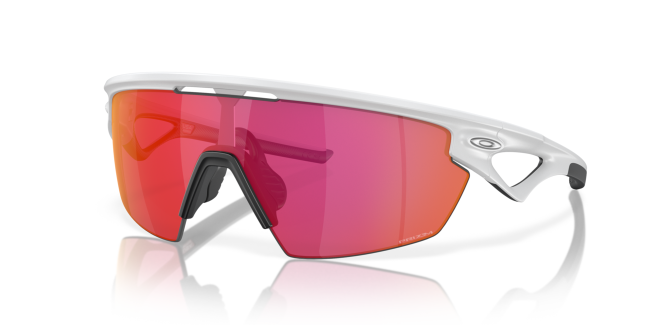 Oakley SPHAERA sončna očala s okvirjem Matte White in leči Prizm Field 36