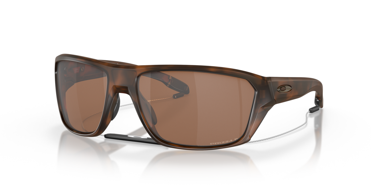 Oakley SPLIT SHOT sončna očala s okvirjem Matte Brown Tortoise in lečami Prizm Tungsten Polarized, 64