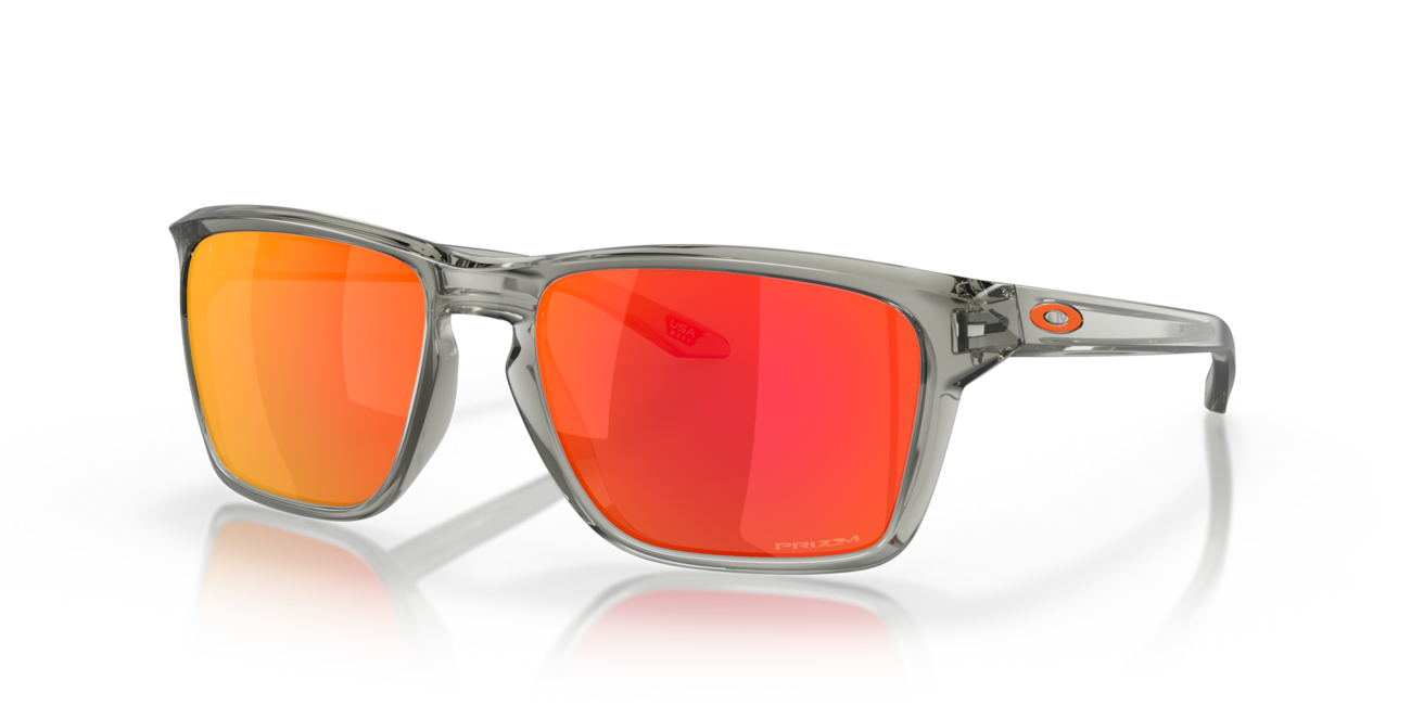 Oakley SYLAS sončna očala z okvirjem Grey Ink in leče Prizm Ruby, 57