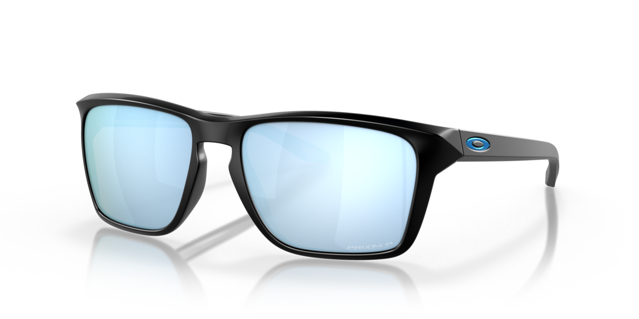 Oakley SYLAS sončna očala z okvirjem in stekli, Matte Black, Prizm Deep Water Polar 60