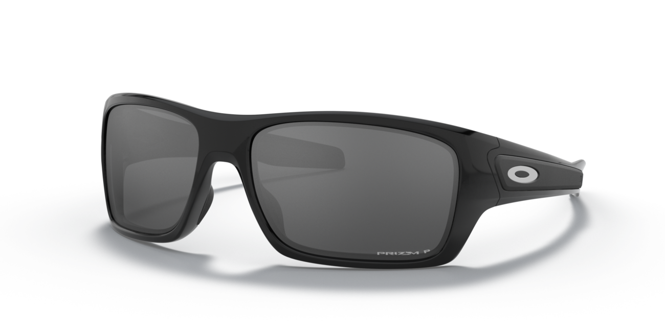 Oakley TURBINE sončna očala s okvirjem Polished Black in stekli Prizm Polarized 65