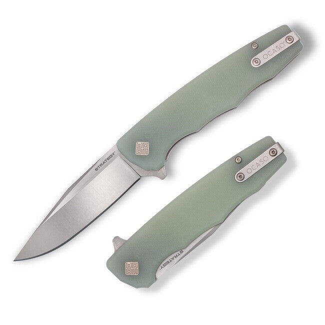 OCASO Strategy Jade G-10 Folding Knife