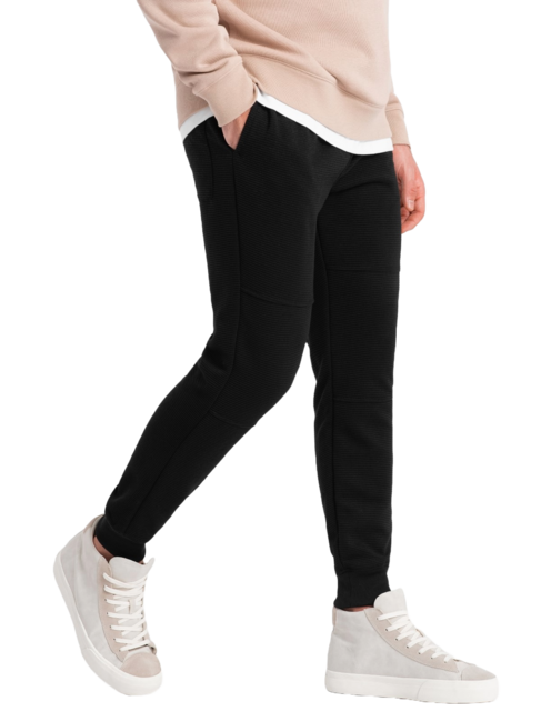 Ombre V1 men's jogger sweatpants, black