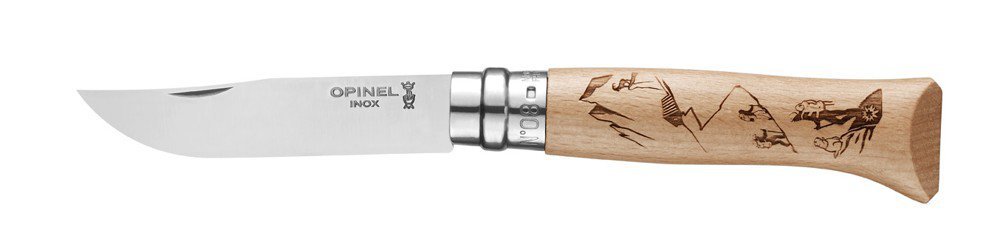 OPINEL N°08 preklopni nož Gravure Sport Rando, 19 cm
