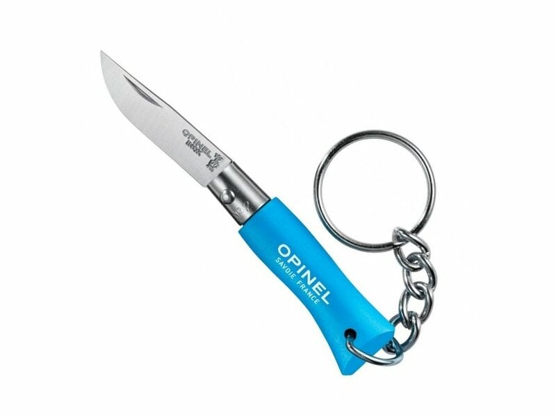 Opinel N°02 preklopni nož za ključe, azurna