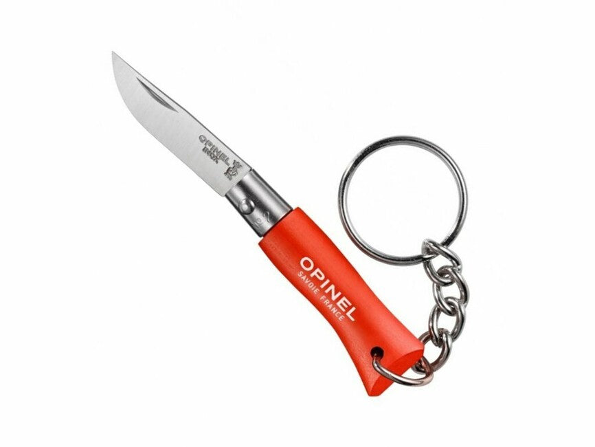 Opinel N°02 preklopni nož za ključe, oranžen