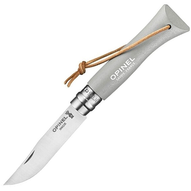 Opinel VRI N°06 Trekking Folding Knife, Grey