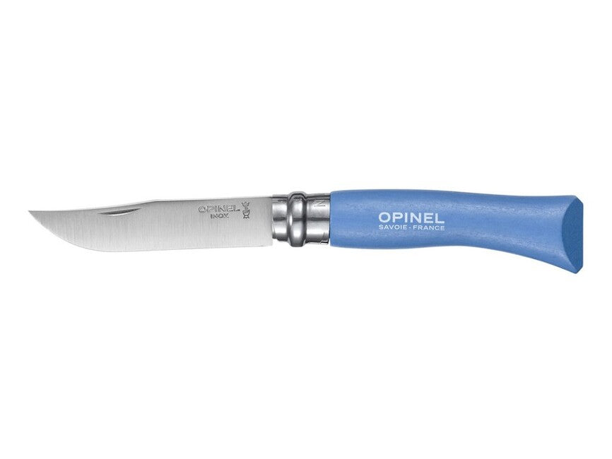 Opinel VRI N°07 Trekking Folding Knife, Azure