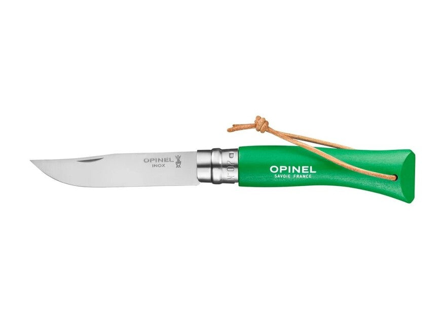 Opinel VRI N°07 Trekking Folding Knife, Green