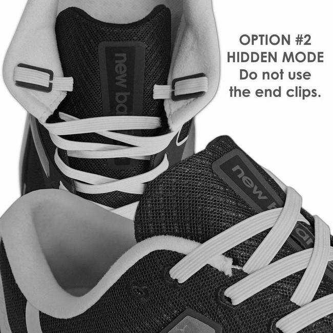 Xpand Elastic Shoelaces, Grey