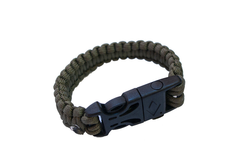 Origin Outdoors Paracord Bracelet zapestnica za preživetje s signalno piščalko in kreslilom