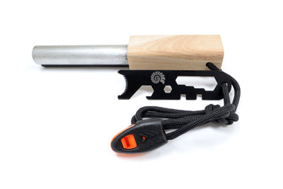 Origin Outdoors Firesteel kresilo 2 v 1, rjavo