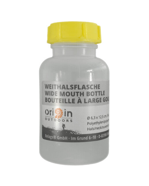 Origin Outdoors steklenica s širokim odprtiem 250 ml, okrogel odprtie premer 30 mm