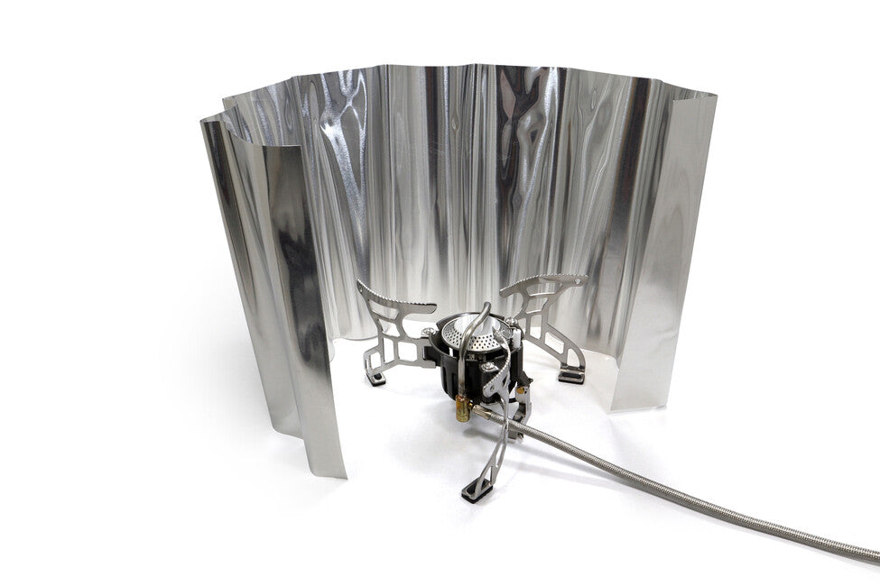 Origin Outdoors zvitljivo aluminijasto čelno steklo 24 cm visoko